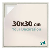 Lyon MDF Baklijst 30x30cm White Wash Voorzijde Maat | Yourdecoration.nl