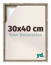 Lyon MDF Baklijst 30x40cm Sonoma Eiken Voorzijde Maat | Yourdecoration.nl