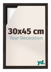 Lyon MDF Baklijst 30x45cm Donker Eiken Voorzijde Maat | Yourdecoration.nl