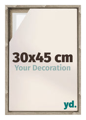 Lyon MDF Baklijst 30x45cm Sonoma Eiken Voorzijde Maat | Yourdecoration.nl