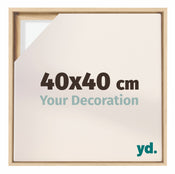 Lyon MDF Baklijst 40x40cm Beuken Voorzijde Maat | Yourdecoration.nl