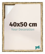 Lyon MDF Baklijst 40x50cm Goud Antiek Voorzijde Maat | Yourdecoration.nl