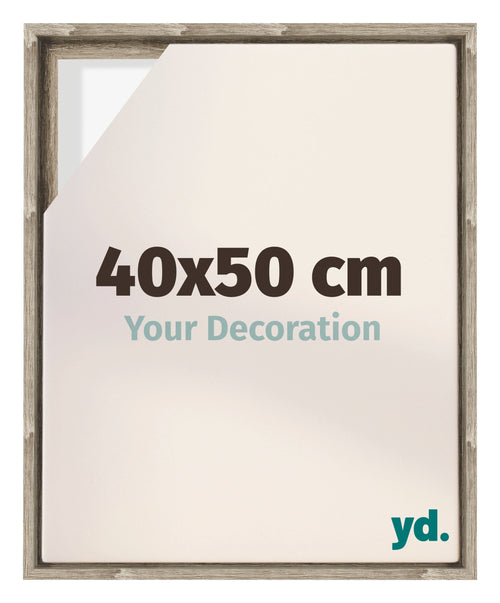Lyon MDF Baklijst 40x50cm Sonoma Eiken Voorzijde Maat | Yourdecoration.nl