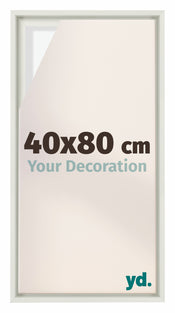 Lyon MDF Baklijst 40x80cm Wit Mat Voorzijde Maat | Yourdecoration.nl