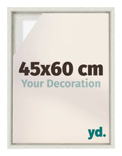 Lyon MDF Baklijst 45x60cm White Wash Voorzijde Maat | Yourdecoration.nl