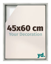 Lyon MDF Baklijst 45x60cm Zilver Mat Voorzijde Maat | Yourdecoration.nl