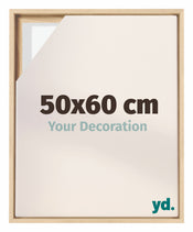 Lyon MDF Baklijst 50x60cm Beuken Voorzijde Maat | Yourdecoration.nl