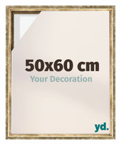 Lyon MDF Baklijst 50x60cm Goud Antiek Voorzijde Maat | Yourdecoration.nl
