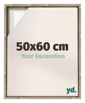 Lyon MDF Baklijst 50x60cm Sonoma Eiken Voorzijde Maat | Yourdecoration.nl