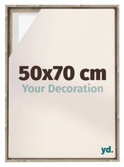 Lyon MDF Baklijst 50x70cm Sonoma Eiken Voorzijde Maat | Yourdecoration.nl
