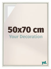 Lyon MDF Baklijst 50x70cm Wit Mat Voorzijde Maat | Yourdecoration.nl