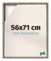 Lyon MDF Baklijst 56x71cm Sonoma Eiken Voorzijde Maat | Yourdecoration.nl