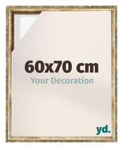 Lyon MDF Baklijst 60x70cm Goud Antiek Voorzijde Maat | Yourdecoration.nl