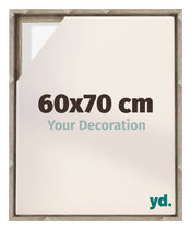 Lyon MDF Baklijst 60x70cm Sonoma Eiken Voorzijde Maat | Yourdecoration.nl