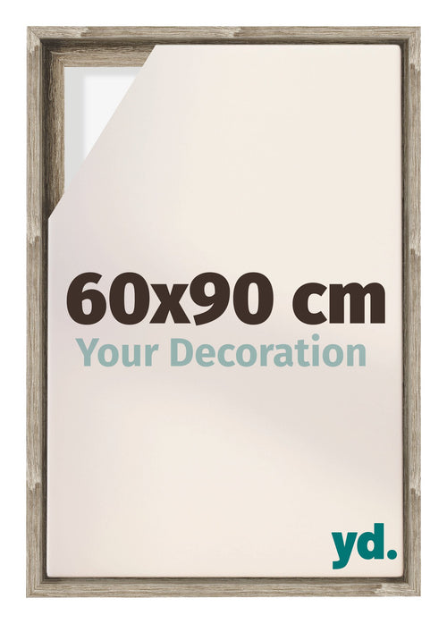 Lyon MDF Baklijst 60x90cm Sonoma Eiken Voorzijde Maat | Yourdecoration.nl