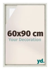 Lyon MDF Baklijst 60x90cm White Wash Voorzijde Maat | Yourdecoration.nl