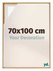 Lyon MDF Baklijst 70x100cm Beuken Voorzijde Maat | Yourdecoration.nl