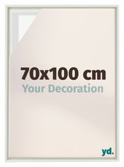 Lyon MDF Baklijst 70x100cm Wit Mat Voorzijde Maat | Yourdecoration.nl