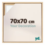 Lyon MDF Baklijst 70x70cm Beuken Voorzijde Maat | Yourdecoration.nl