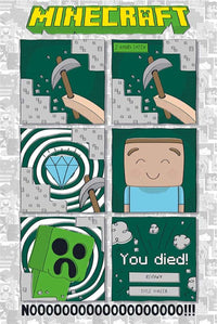 GBeye Minecraft One Last Diamond  Poster 61x91,5cm | Yourdecoration.nl