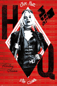 Gbeye The Suicide Squad Harley Poster 61X91 5cm | Yourdecoration.nl