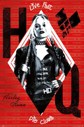 Gbeye The Suicide Squad Harley Poster 61X91 5cm | Yourdecoration.nl