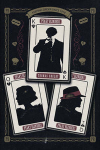 GBeye Peaky Blinders Cards Poster 61x91,5cm | Yourdecoration.nl