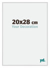 Miami Aluminium Fotolijst 20x28cm Zilver Mat Voorzijde Maat | Yourdecoration.nl