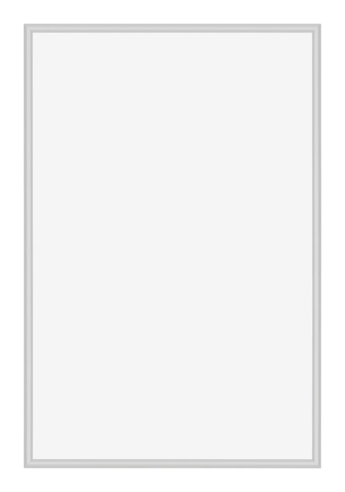 Miami Aluminium Fotolijst 30x45cm Zilver Mat Voorzijde | Yourdecoration.nl