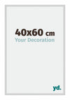 Miami Aluminium Fotolijst 40x60cm Zilver Mat Voorzijde Maat | Yourdecoration.nl