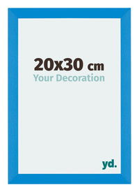 Mura MDF Fotolijst 20x30cm Helder Blauw Voorzijde Maat | Yourdecoration.nl