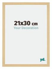 Mura MDF Fotolijst 21x30cm Ahorn Decor Voorzijde Maat | Yourdecoration.nl
