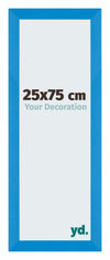 Mura MDF Fotolijst 25x75cm Helder Blauw Voorzijde Maat | Yourdecoration.nl