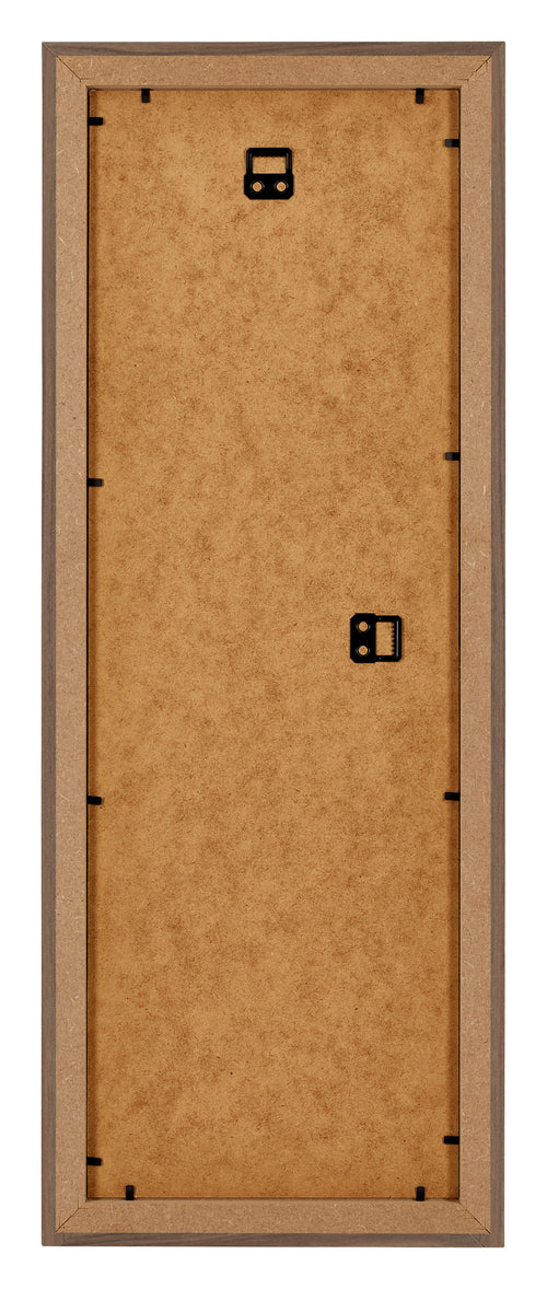 Mura MDF Fotolijst 25x75cm Walnoot Donker Achterzijde | Yourdecoration.nl