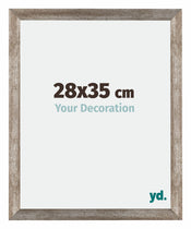 Mura MDF Fotolijst 28x35cm Metaal Vintage Voorzijde Maat | Yourdecoration.nl