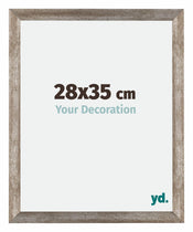 Mura MDF Fotolijst 28x35cm Metaal Vintage Voorzijde Maat | Yourdecoration.nl