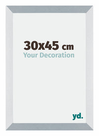 Mura MDF Fotolijst 30x45cm Aluminium Geborsteld Voorzijde Maat | Yourdecoration.nl