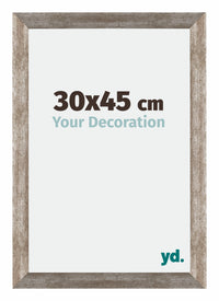 Mura MDF Fotolijst 30x45cm Metaal Vintage Voorzijde Maat | Yourdecoration.nl