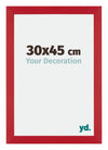 Mura MDF Fotolijst 30x45cm Rood Voorzijde Maat | Yourdecoration.nl