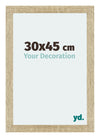 Mura MDF Fotolijst 30x45cm Sonoma Eiken Voorzijde Maat | Yourdecoration.nl