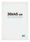 Mura MDF Fotolijst 30x45cm Wit Geveegd Voorzijde Maat | Yourdecoration.nl