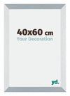 Mura MDF Fotolijst 40x60cm Aluminium Geborsteld Voorzijde Maat | Yourdecoration.nl
