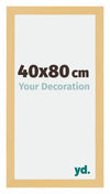 Mura MDF Fotolijst 40x80cm Beuken Decor Voorzijde Maat | Yourdecoration.nl