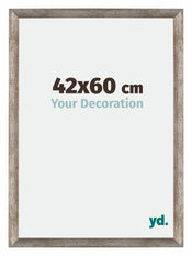 Mura MDF Fotolijst 42x60cm Metaal Vintage Voorzijde Maat | Yourdecoration.nl