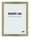 Mura MDF Fotolijst 46x61cm Goud Antiek Voorzijde Maat | Yourdecoration.nl