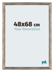 Mura MDF Fotolijst 48x68cm Metaal Vintage Voorzijde Maat | Yourdecoration.nl
