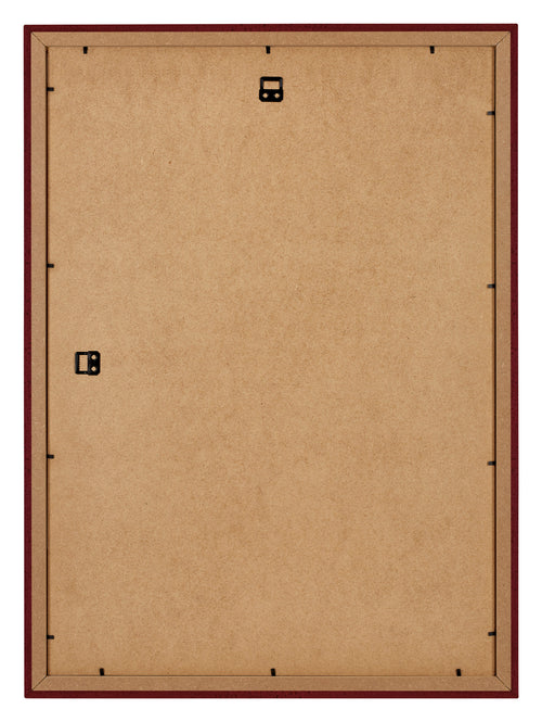 Mura MDF Fotolijst 49x68cm Wijnrood Geveegd Achterzijde | Yourdecoration.nl