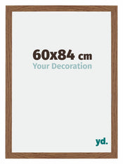Mura MDF Fotolijst 60x84cm Eiken Rustiek Voorzijde Maat | Yourdecoration.nl