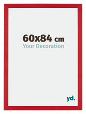 Mura MDF Fotolijst 60x84cm Rood Voorzijde Maat | Yourdecoration.nl