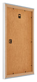 Mura MDF Fotolijst 60x85cm Aluminium Geborsteld Achterzijde Schuin | Yourdecoration.nl